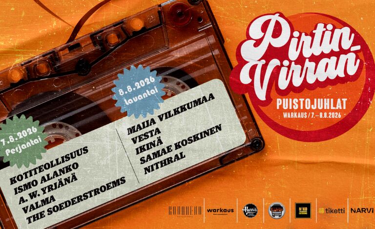 Pirtinvirran puistojuhlat Liput