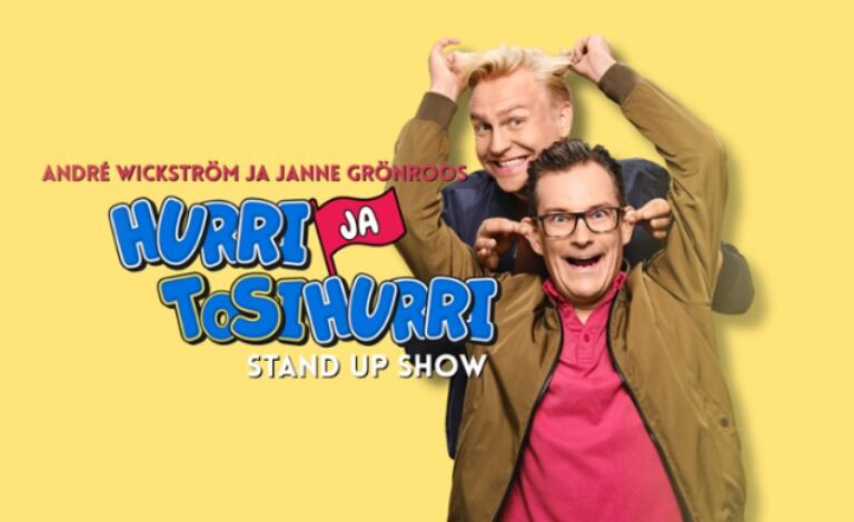 Hurri ja Tosi Hurri – Stand up show Liput