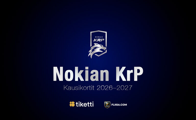 Nokian KrP Säsongskort 2026-2027 Biljetter