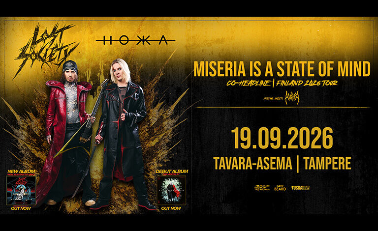 Lost Society & HOKKA + Support: St. Aurora Biljetter