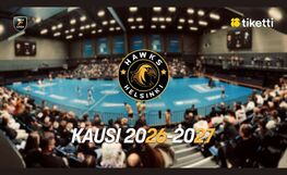 Hawks kausikortti 2026-2027 liput