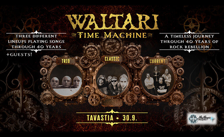 Waltari - Time Machine 40 years Liput