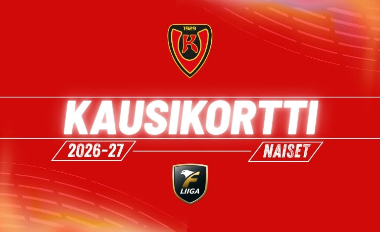Koovee Naisten F-liiga 2026-2027 Kausikortti Liput