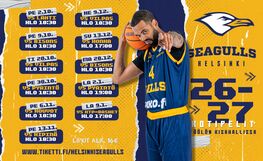 Helsinki Seagulls - Lahti Basketball liput