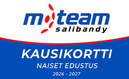 M-Team niasten Inssi-Divari 2026-2027 kausikortti liput