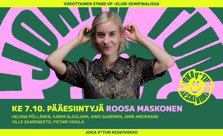 Joka v*tun keskiviikko: Roosa Maskonen Tickets