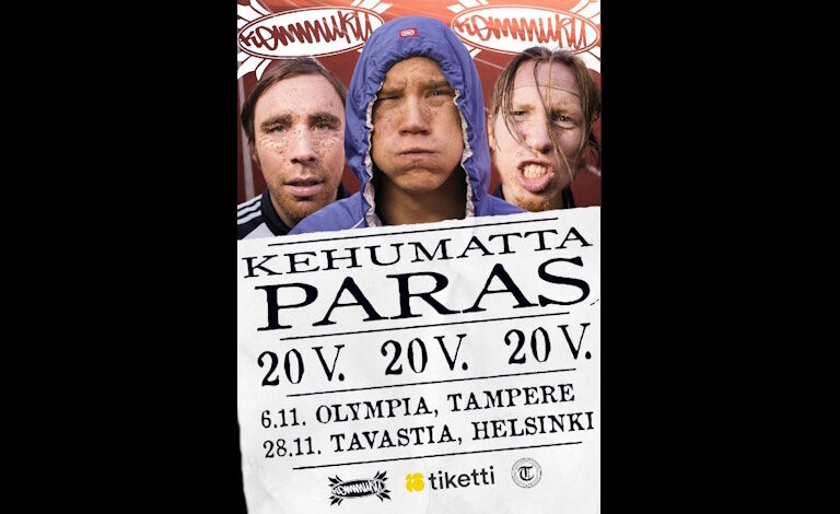 Kemmuru – Kehumatta paras 20 vuotta Tickets