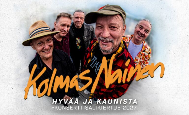 Kolmas Nainen: Hyvää ja kaunista -konserttisalikiertue Tickets