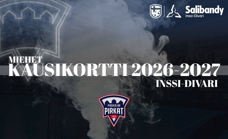 Pirkkalan Pirkat men's season ticket 2026-2027 Tickets
