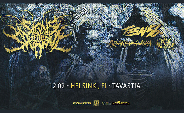 Signs of the Swarm (USA), Ten56 (Fra), Oceans Ate Alaska (UK) & Face Yourself (Fra-USA) Biljetter