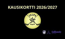 YT Jalpa naiset kausikortti 2026-2027 liput
