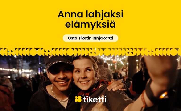Tikettis presentkort Biljetter