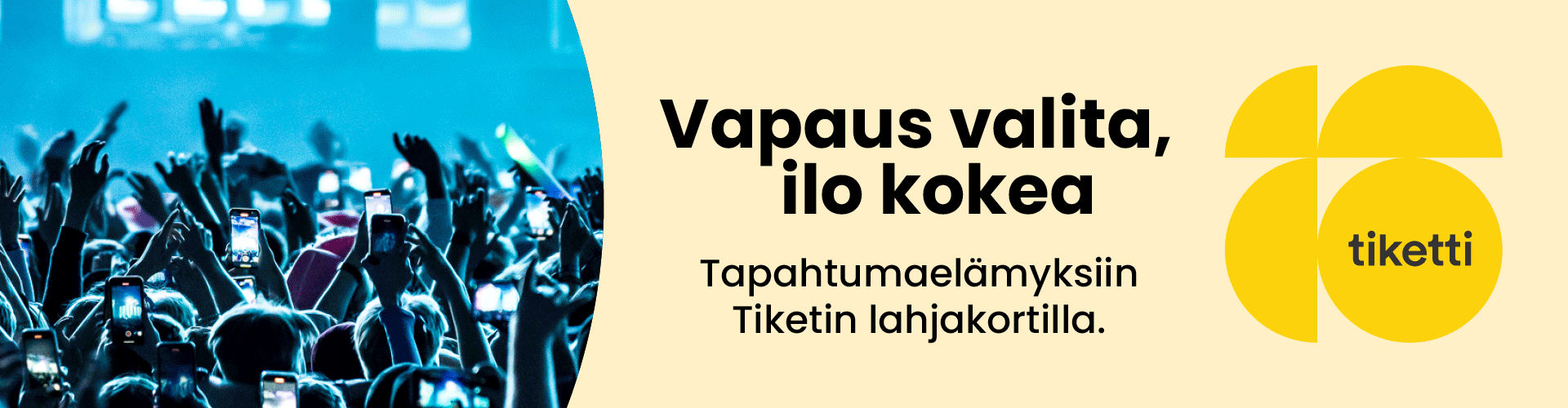 Paraati / Tiketin lahjakortti